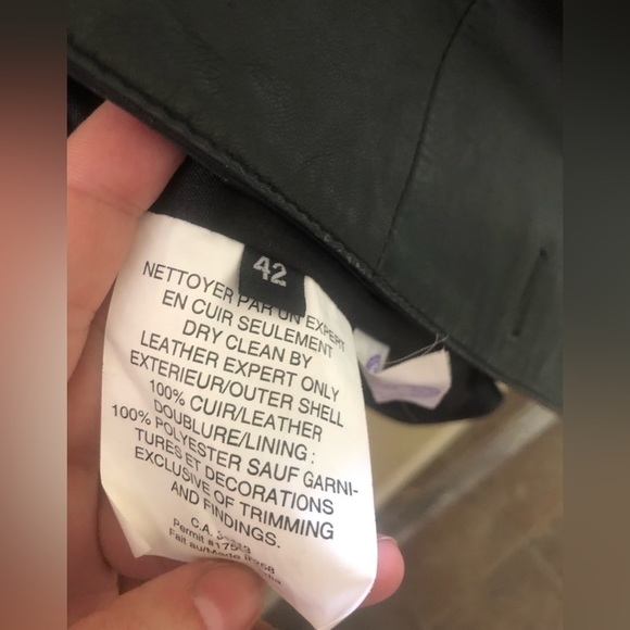 BOD & CHRISTENSEN leather jacket, black - Picture 5 of 8